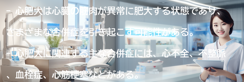 心肥大と関連する合併症とは？の要点まとめ