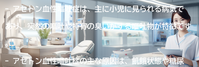 アセトン血性嘔吐症に関するよくある質問と回答の要点まとめ