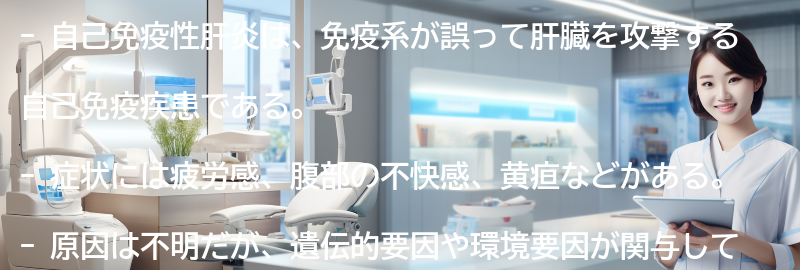 自己免疫性肝炎とは何ですか？の要点まとめ