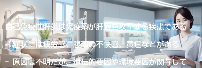 自己免疫性肝炎に関するよくある質問と回答の要点まとめ