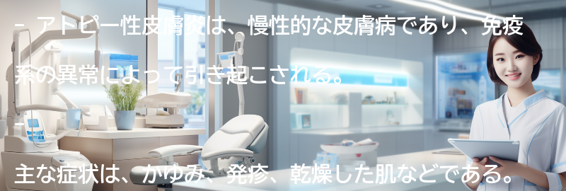 アトピー性皮膚炎とは何ですか？の要点まとめ