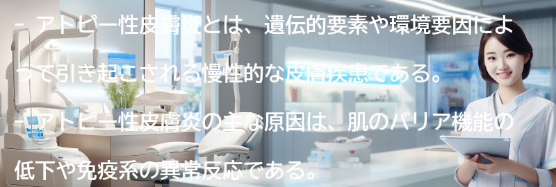 アトピー性皮膚炎との向き合い方の要点まとめ