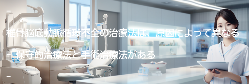 椎骨脳底動脈循環不全の治療法とは？の要点まとめ