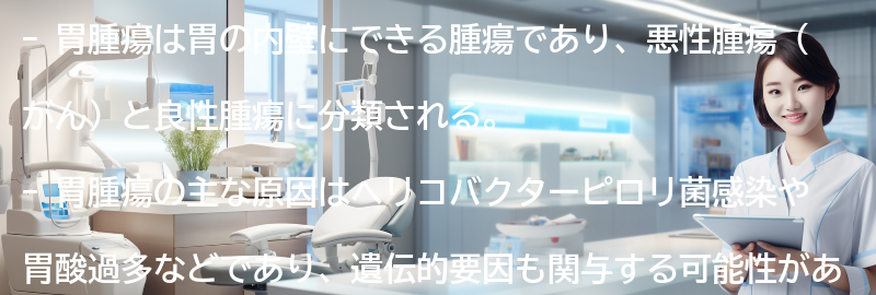 胃腫瘍に関するよくある質問と回答の要点まとめ