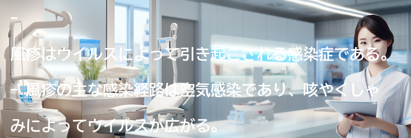 風疹の原因と感染経路の要点まとめ