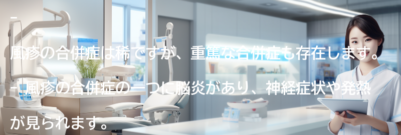 風疹の合併症と注意点の要点まとめ