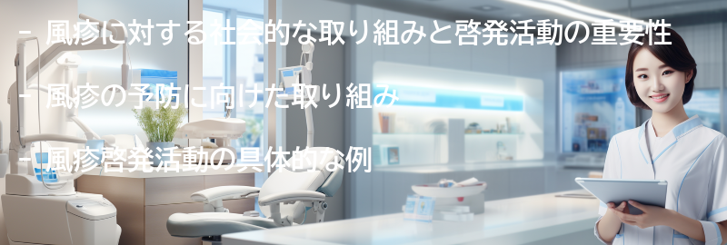 風疹に対する社会的な取り組みと啓発活動の要点まとめ