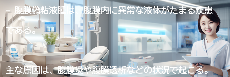 腹膜偽粘液腫とは何ですか?の要点まとめ