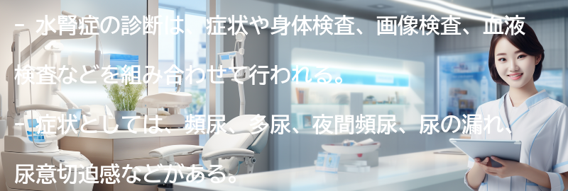 水腎症の診断方法とは？の要点まとめ