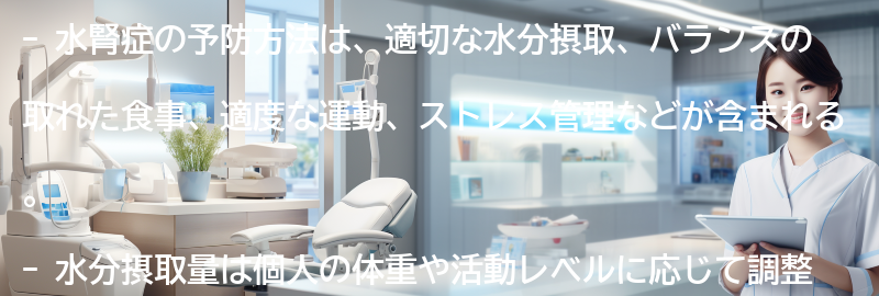 水腎症の予防方法とは？の要点まとめ