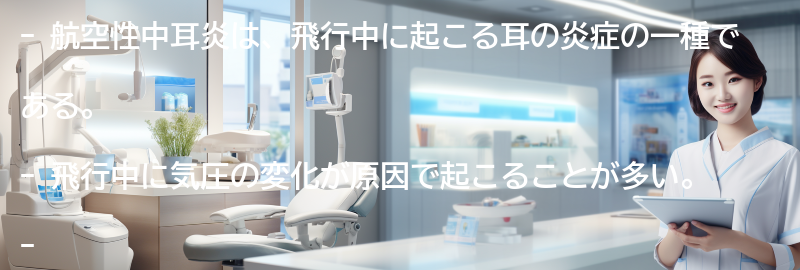 航空性中耳炎とは何ですか?の要点まとめ