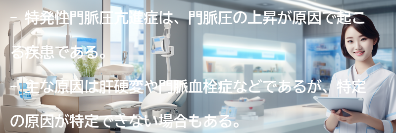 特発性門脈圧亢進症に関するよくある質問と回答の要点まとめ