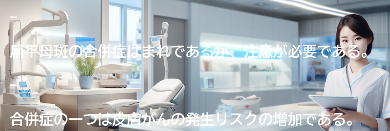扁平母斑の合併症について知っておくべきことの要点まとめ
