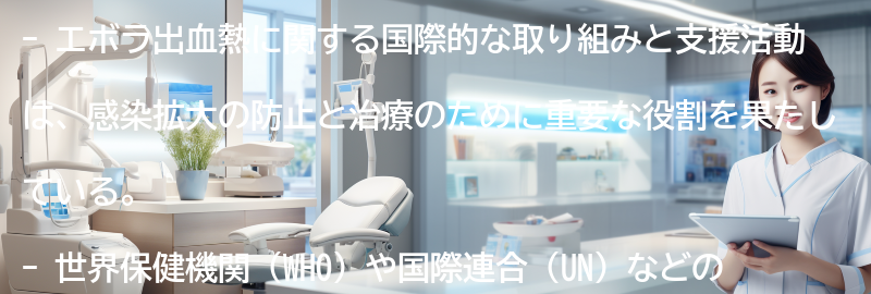 エボラ出血熱に関する国際的な取り組みと支援活動の要点まとめ