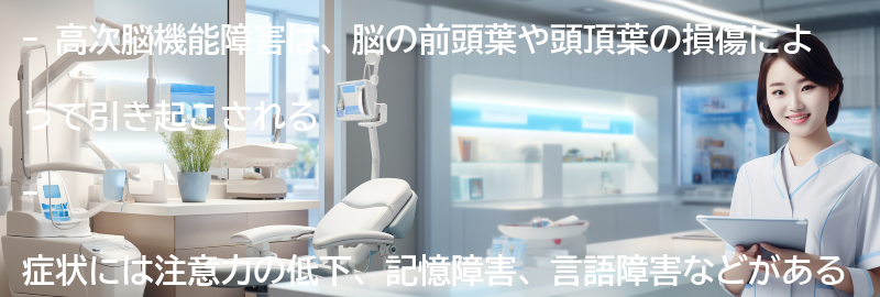 高次脳機能障害についてのよくある質問と回答の要点まとめ