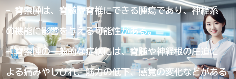 脊索腫の一般的な症状とは？の要点まとめ