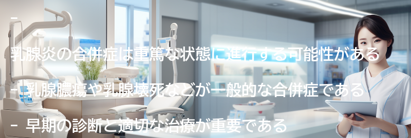 乳腺炎の合併症とは？の要点まとめ