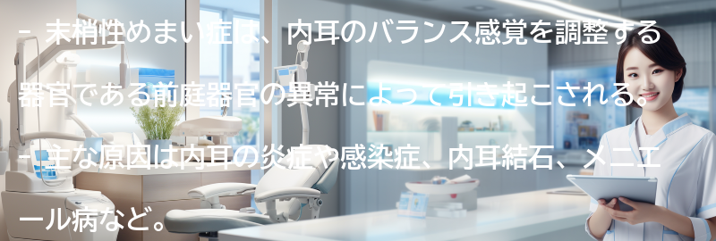 末梢性めまい症の主な原因とは？の要点まとめ