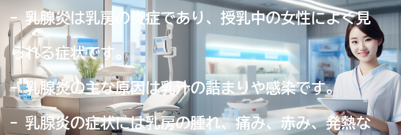 乳腺炎に関するよくある質問と回答の要点まとめ