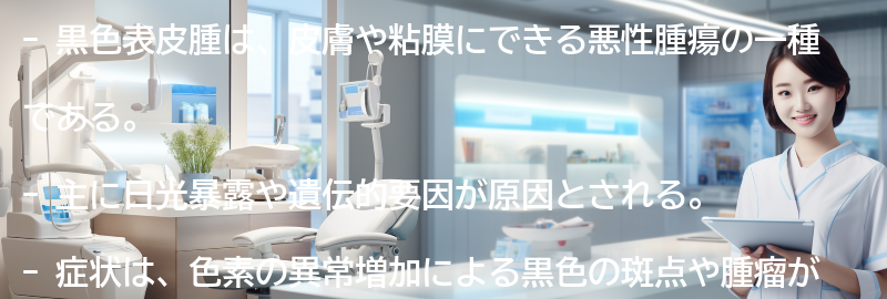 表在性黒色腫の原因は何ですか?