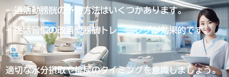 過活動膀胱の予防方法はありますか？の要点まとめ