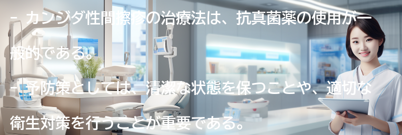 カンジダ性間擦疹の治療法と予防策は?の要点まとめ