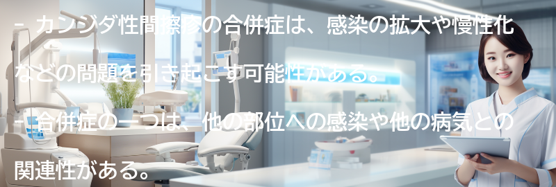 カンジダ性間擦疹の合併症とは?の要点まとめ