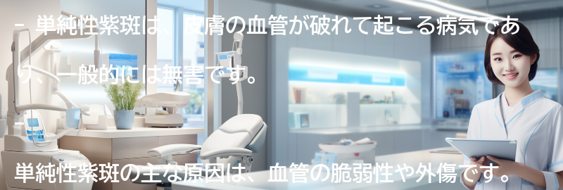 単純性紫斑の予防方法はありますか？の要点まとめ