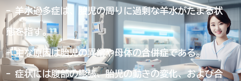 羊水過多症とは何ですか？の要点まとめ