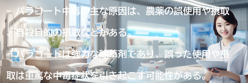 パラコート中毒はどのように診断されますか?