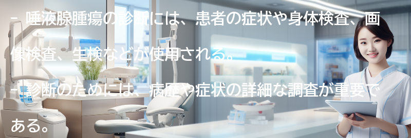 唾液腺腫瘍の診断方法とは？の要点まとめ