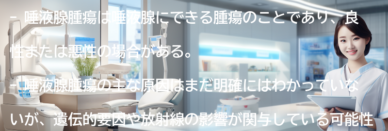 唾液腺腫瘍に関するよくある質問と回答の要点まとめ