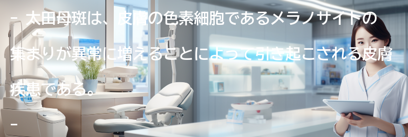 太田母斑とは何ですか?の要点まとめ