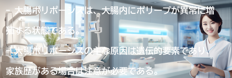 大腸ポリポーシスとはの要点まとめ
