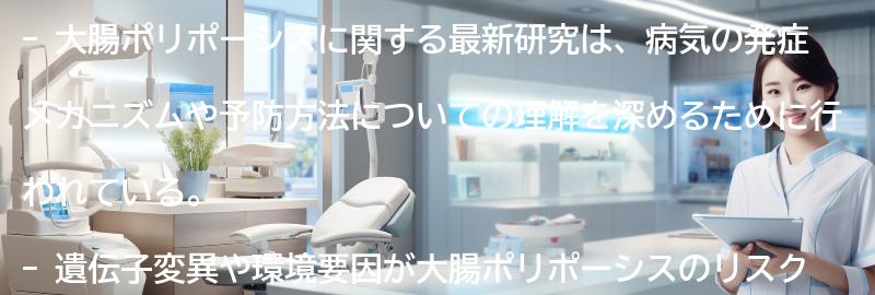 大腸ポリポーシスに関する最新研究と展望の要点まとめ