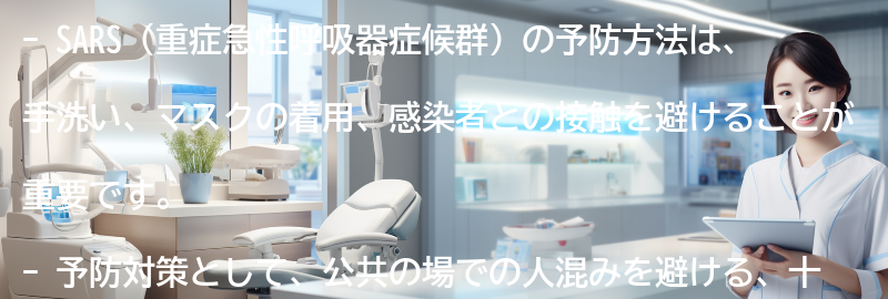 SARSの予防方法と対策の要点まとめ