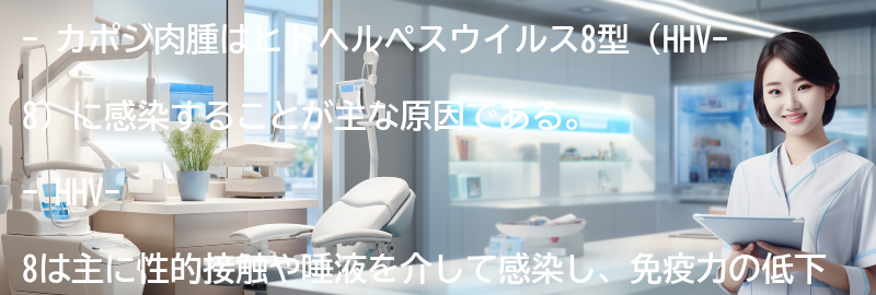 カポジ肉腫の主な原因は何ですか？の要点まとめ
