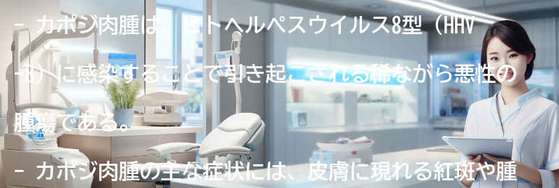 カポジ肉腫の症状とは？の要点まとめ