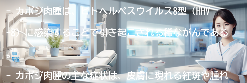 カポジ肉腫に関する最新の研究と治療法の進展の要点まとめ