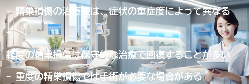 精巣損傷の治療法とは？の要点まとめ