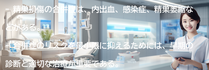 精巣損傷の合併症とは？の要点まとめ