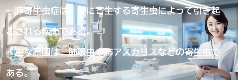 肺寄生虫症とはの要点まとめ