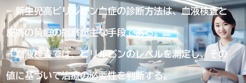 新生児高ビリルビン血症の診断方法とは？の要点まとめ